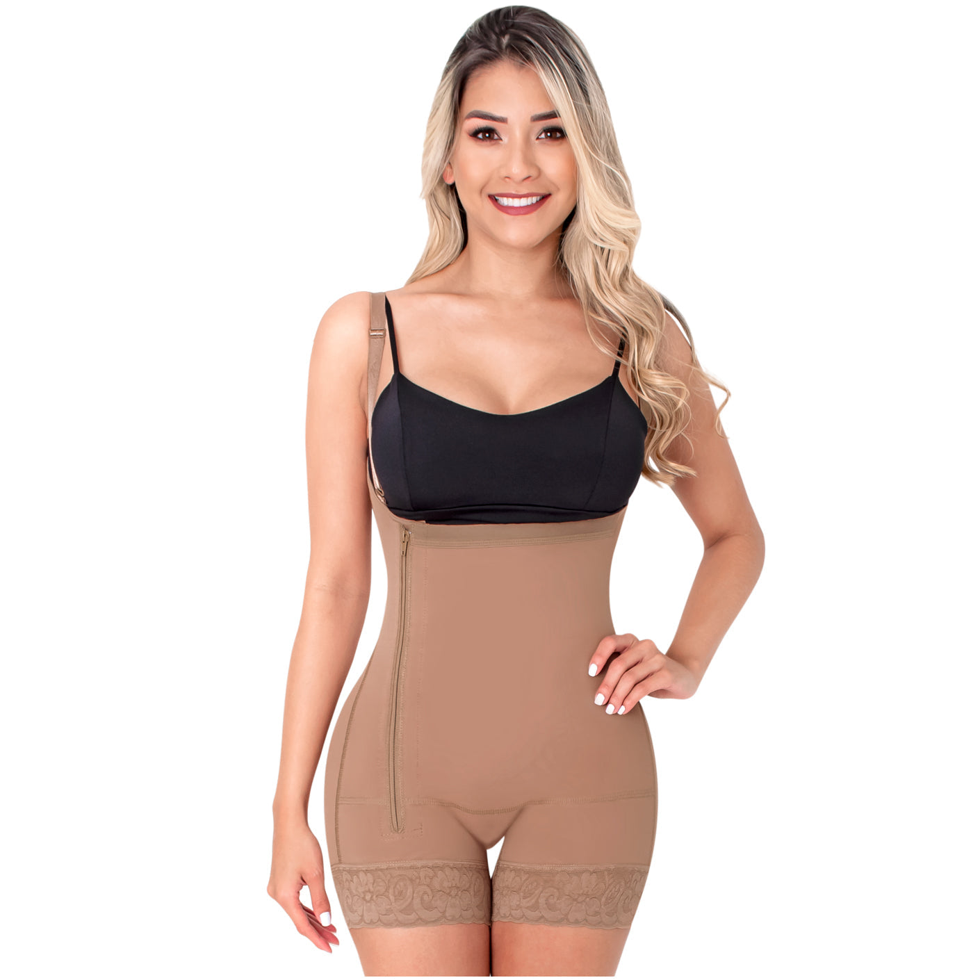 SONRYSE 046 - Women's Colombian Butt Lifting Bodysuit Shapewear