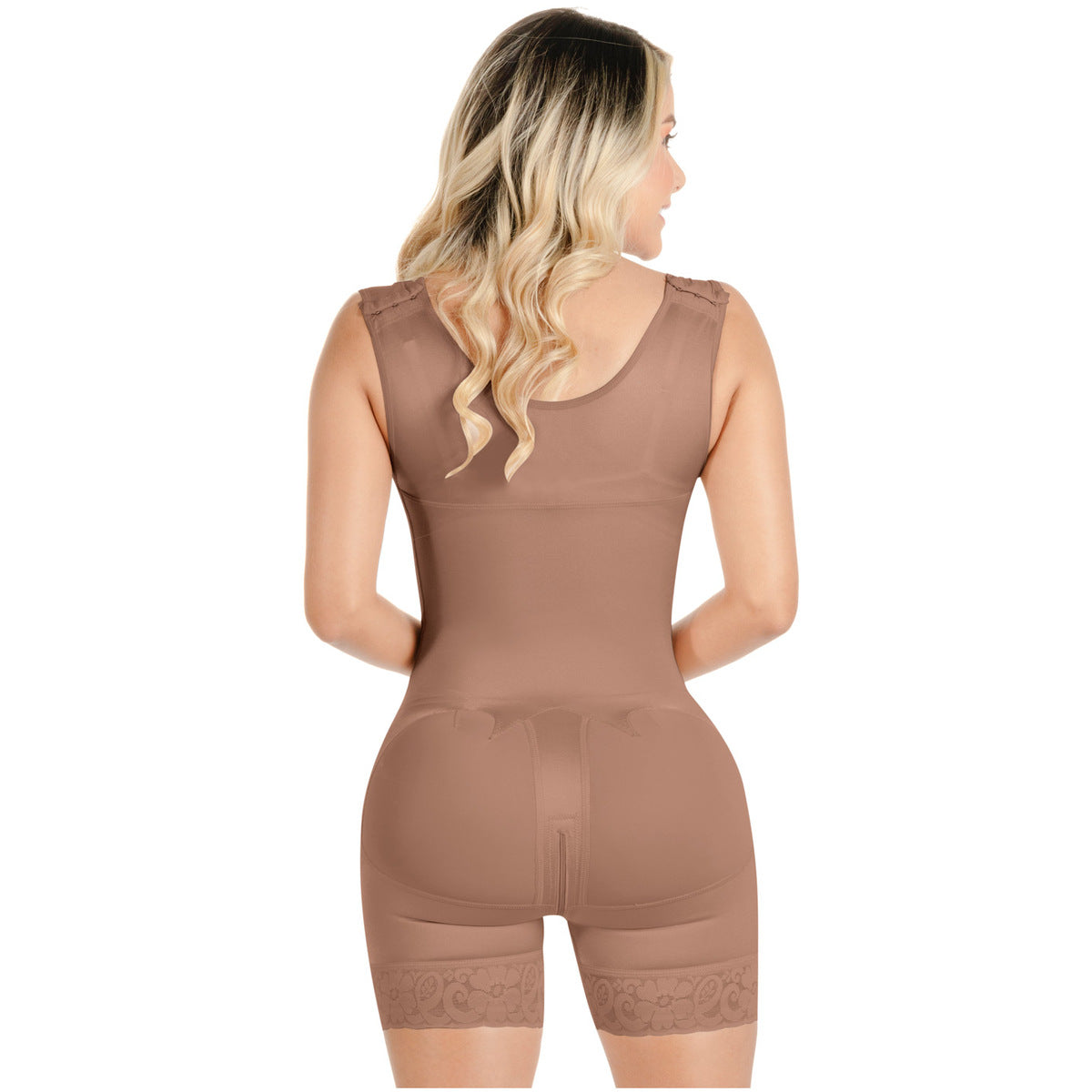 Fajas SONRYSE TR211 - Women's Colombian Shapewear Open Bust Bodysuit