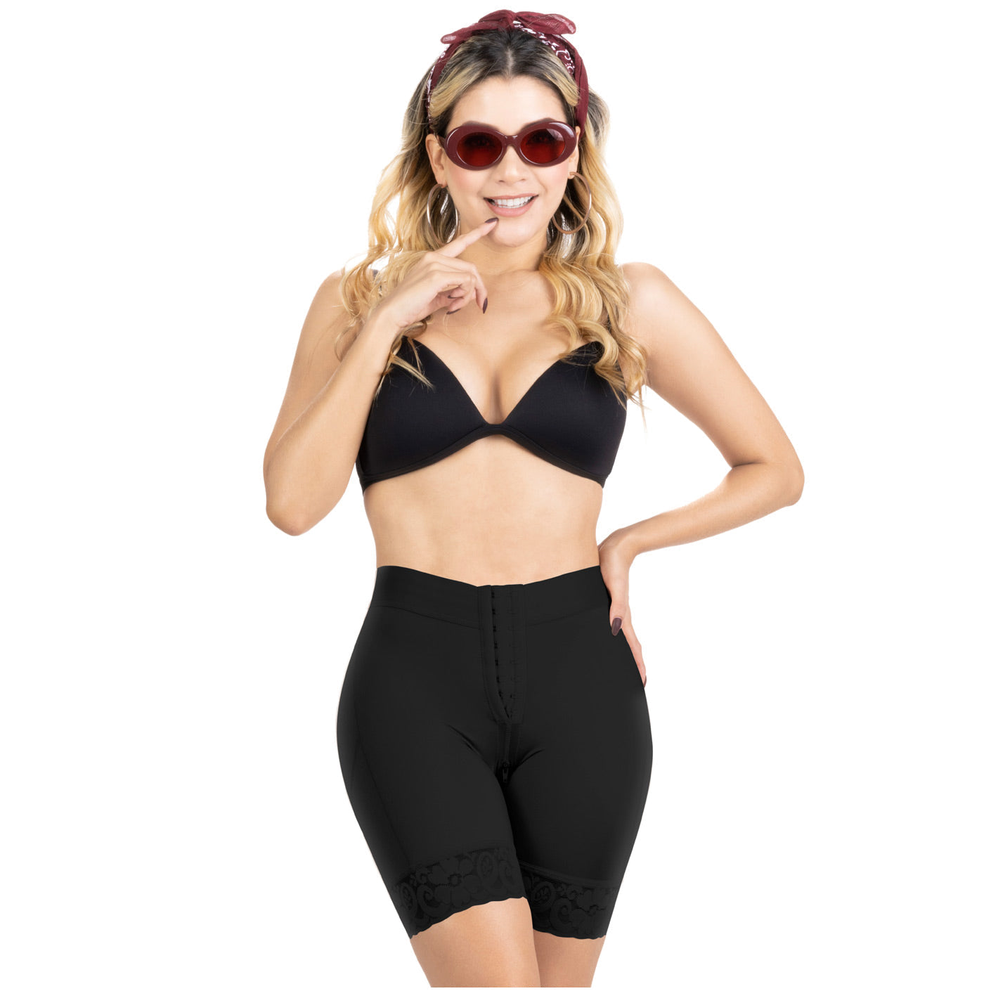 SONRYSE TR71BF - Women's High Waisted Colombian Shaper Shorts