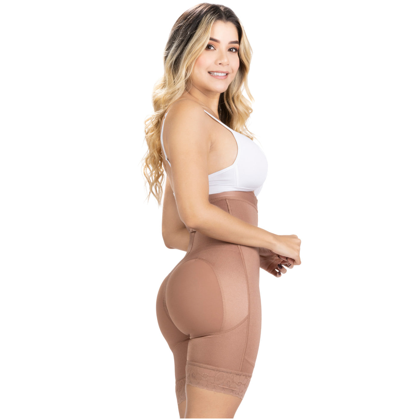 SONRYSE TR73ZF - Women's High Rise Butt Lifting Shapewear Shorts