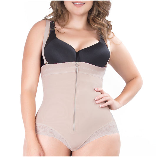 Uplady 6155 - Women's Butt Lifting Strapless Shapewear Bodysuit