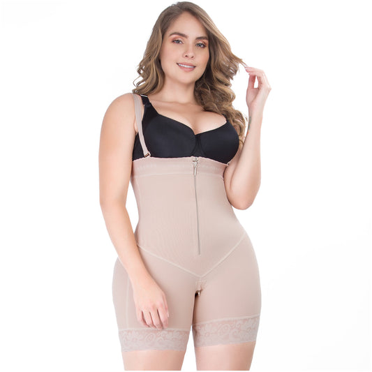 UpLady 6184 - Women's Butt Lifting Shapewear Bodysuit with Wide Hips