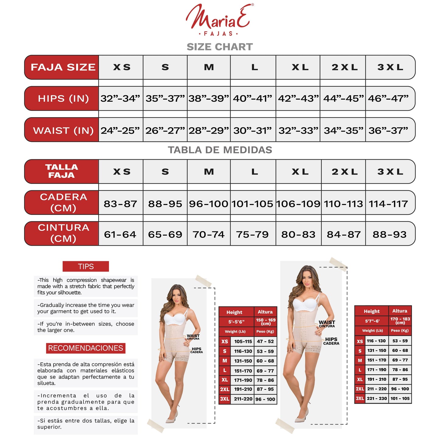 MariaE Fajas FQ104 - Post Surgery Shapewear
