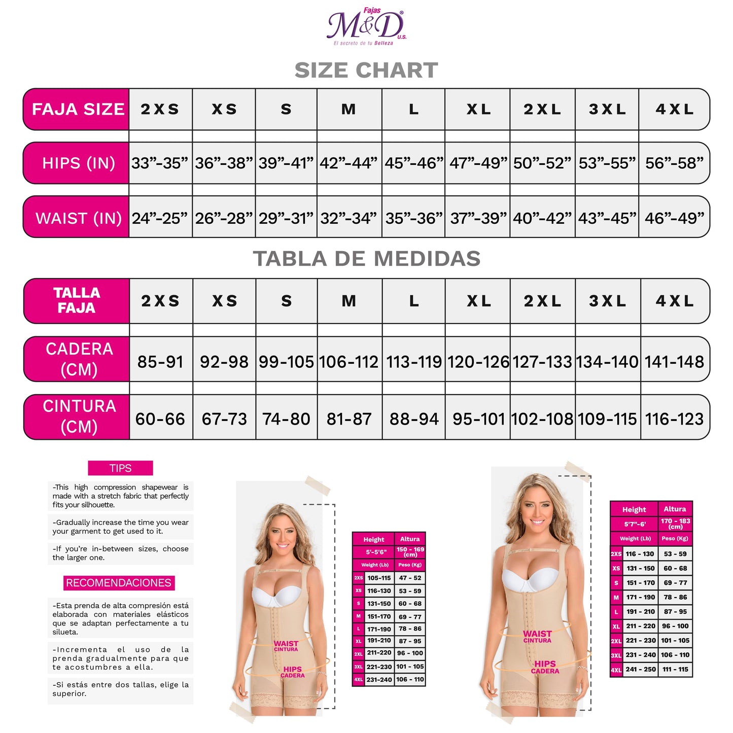 Fajas MYD C-4055 - Women's Tummy Control Shapewear Vest Girdle